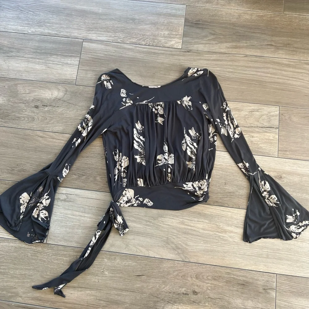 Free People printed crossover